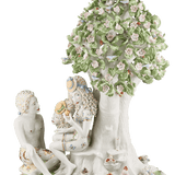 Großfigur Ein kleines Stück vom Paradies, bunt, H 50 cm | Meissen Figuren-Edition Künstlerkapelle