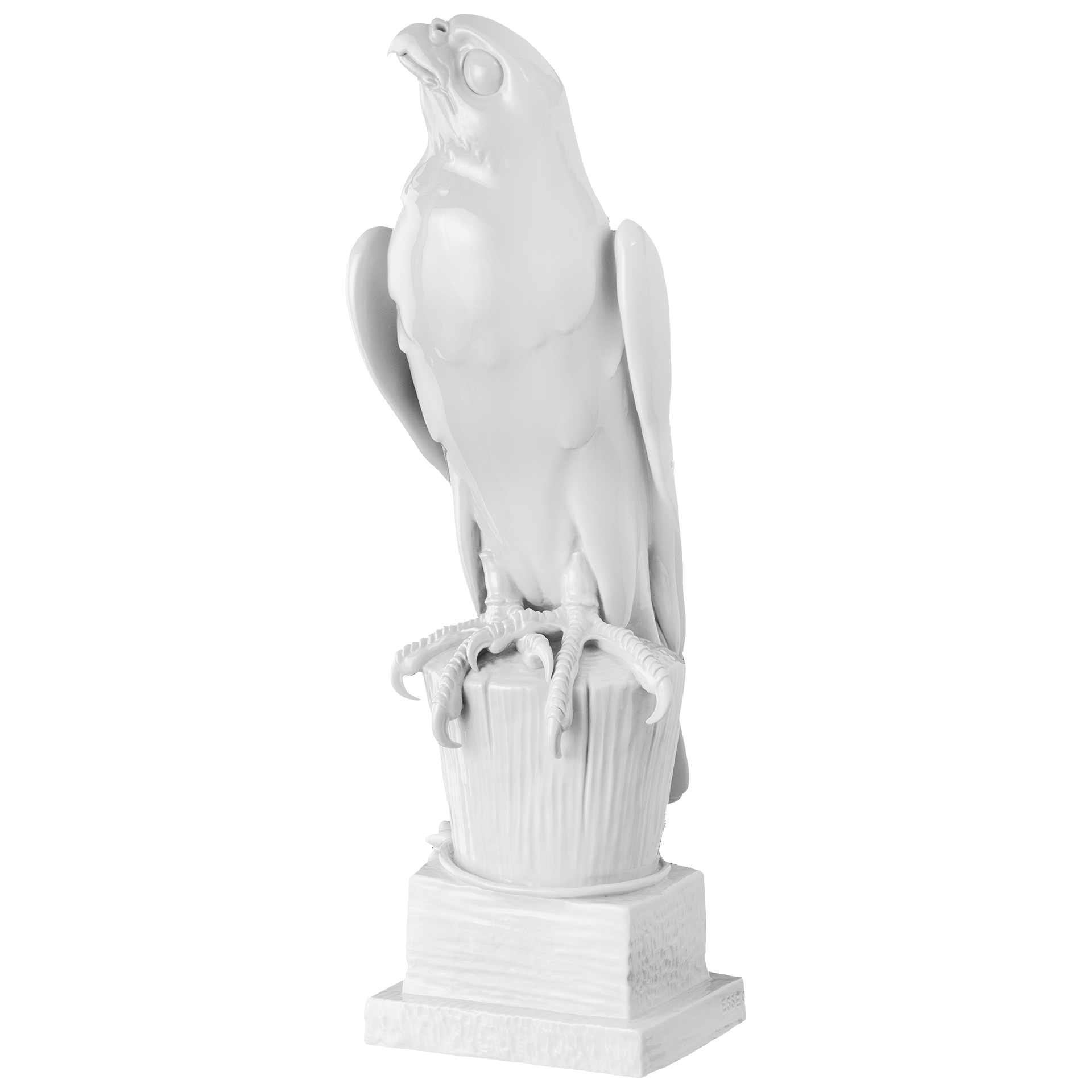 Großfigur Falke Weiß H 65 cm | Meissen Exklusiv - Kollektion 000080 - 76m22 - Meissen Weimar