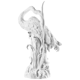Großfigur Fischreiher Weiß, H 76 cm | Meissen Exklusiv-Kollektion