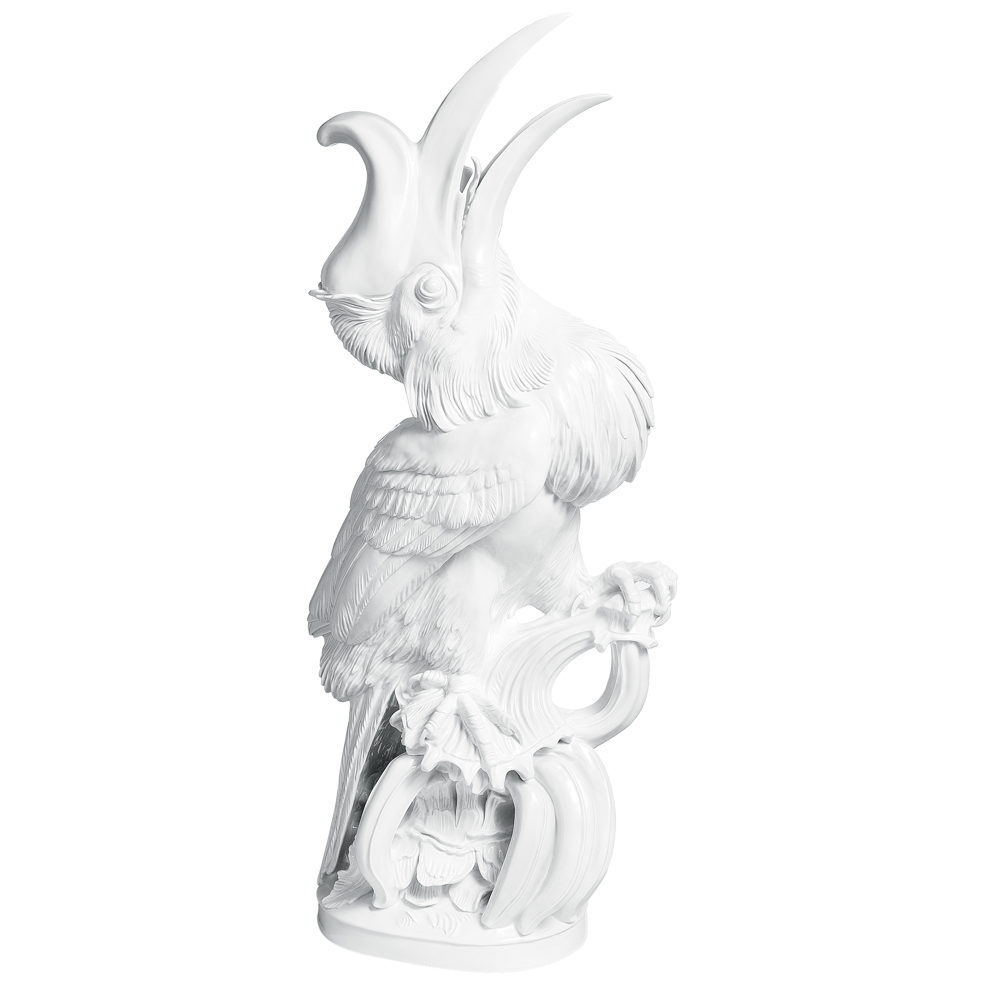 Großfigur Nashornvogel, Weiß, H 81 cm | Meissen Exklusiv - Kollektion 000080 - 77415 - Meissen Weimar