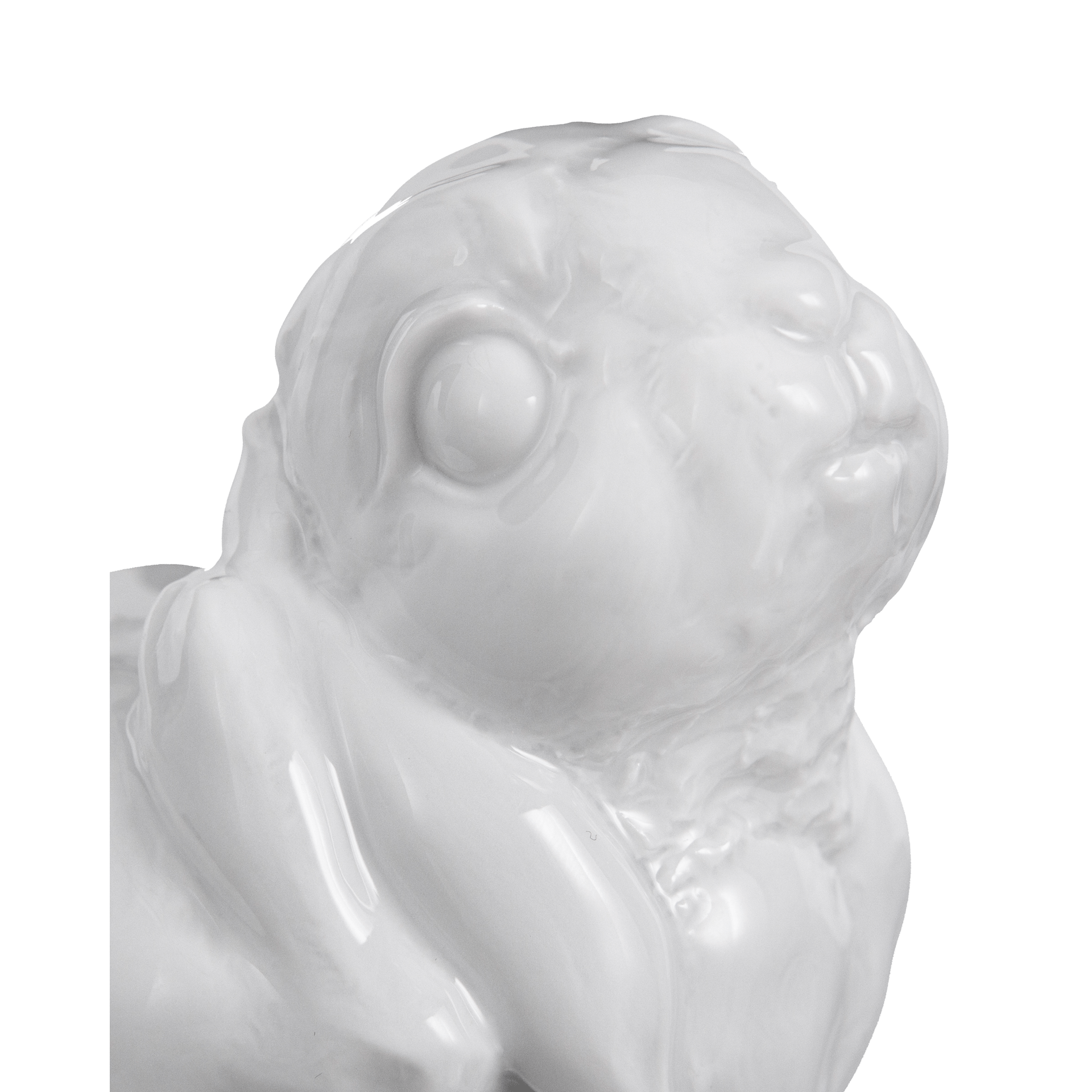 Hase Donna, Weiß, H 12 cm | Meissen Figuren - Edition Hasen 000001 - 83613 - Meissen Weimar