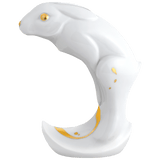 Hase, Gold staffiert, H 12 cm | Meissen Figuren chinesisches Jahrestier