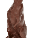 Hase, H 17 cm | Meissen Figuren Böttgersteinzeug