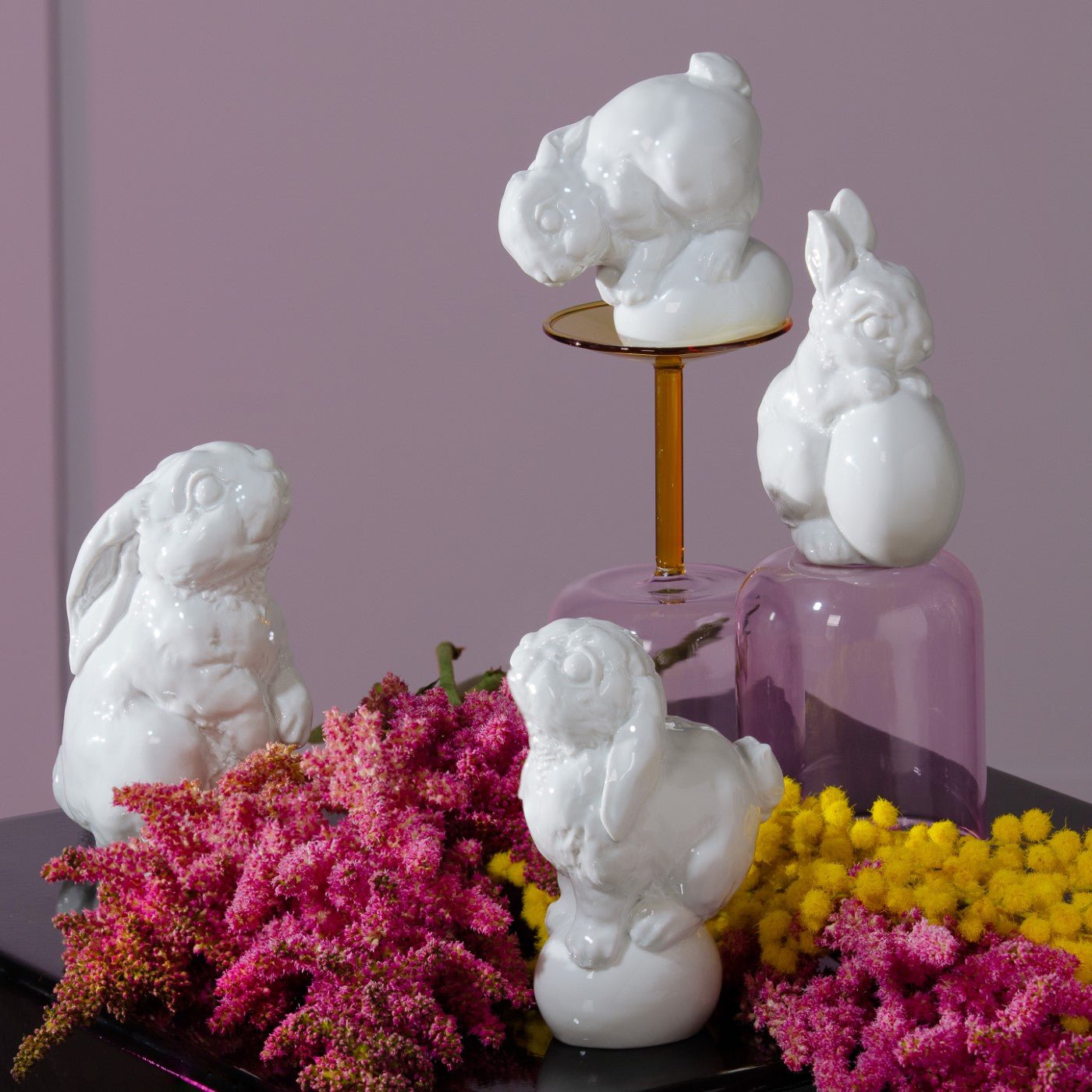 Hase Theo, Weiß, H 13 cm | Meissen Figuren - Edition Hasen 000001 - 83604 - Meissen Weimar