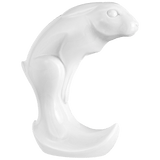Hase, Weiß, H 12 cm | Meissen Figuren Chinesisches Jahrestier