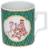 Henkelbecher , "350.Geburtstag "Augustus Rex", 0,25 l  | Meissen Mug Berlin