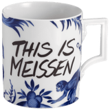 Henkelbecher Affe und Faultier Ø 9 cm, 0,25 l | The Meissen Mug Collection - Berlin
