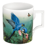 Henkelbecher Ara Hyazinthara, Ø 9 cm, V 0,25 l | The Meissen Mug Collection - Berlin