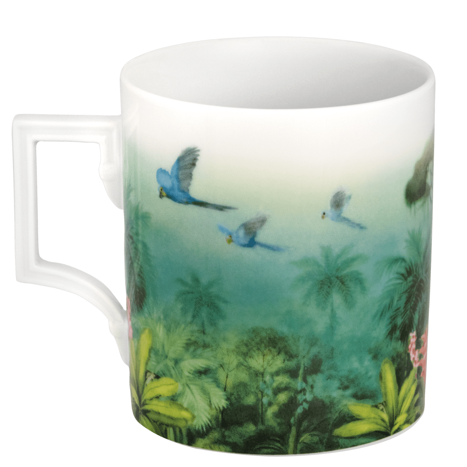 Henkelbecher Ara Hyazinthara, Ø 9 cm, V 0,25 l | The Meissen Mug Collection - Berlin 79b303-55810 - Meissen Weimar