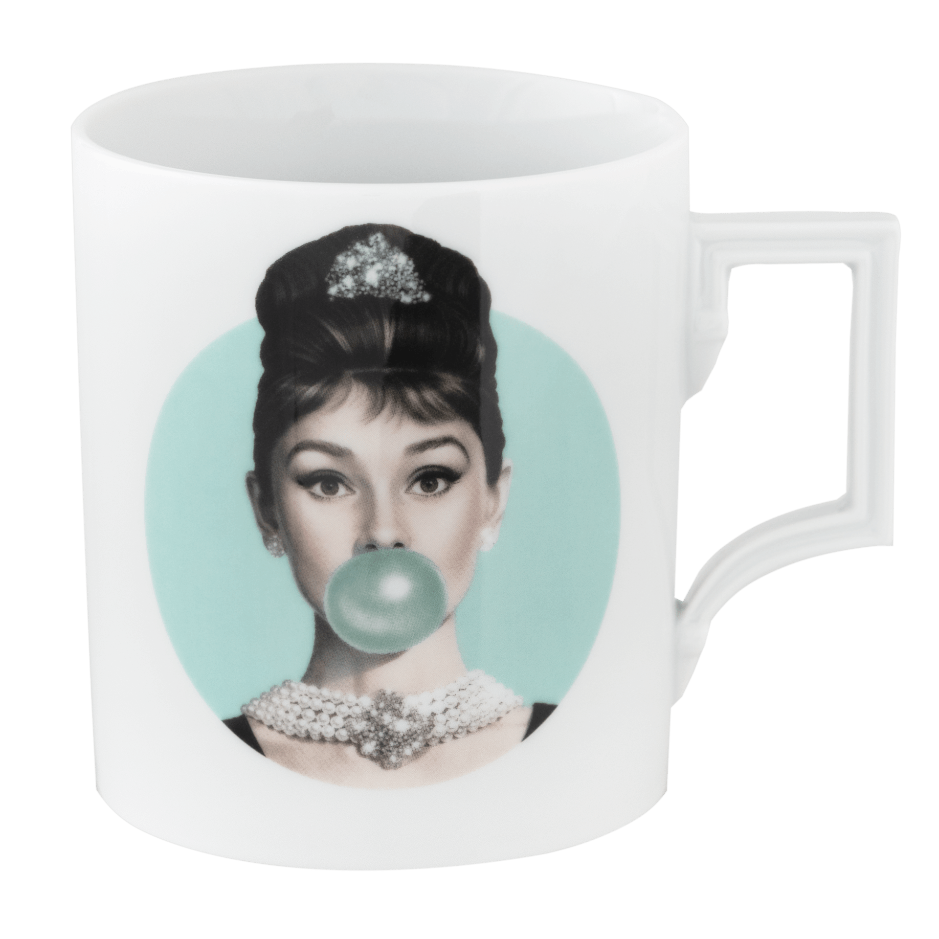 Henkelbecher Audrey blau Ø 8 cm | Meissen Legends blowing Bubbles - Collection 79a992-55810 - Meissen Weimar