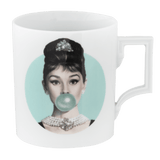 Henkelbecher Audrey blau Ø 8 cm | Meissen Legends blowing Bubbles - Collection