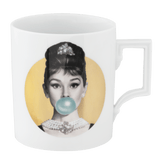 Henkelbecher Audrey Gold, H 9 cm, 0,25 l | Meissen Legends blowing Bubbles - Collection