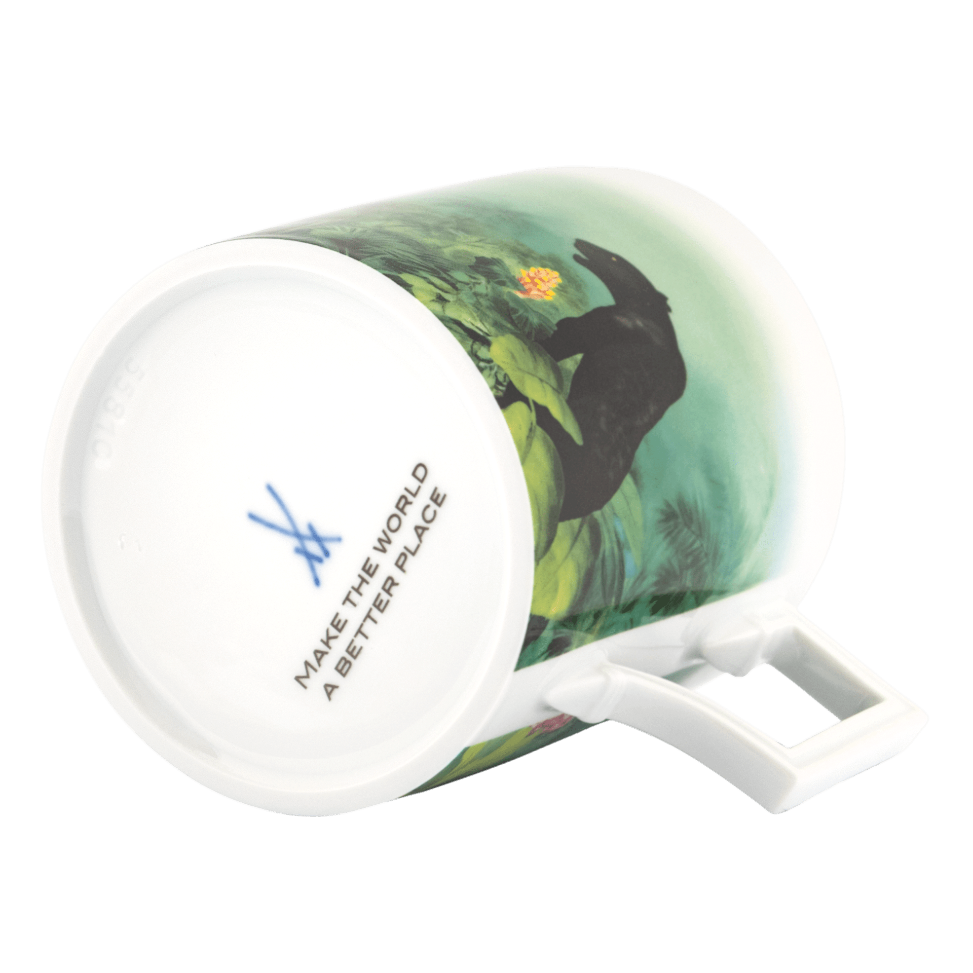 Henkelbecher Black Panther V 0,25 l, Porzellan, H 9 cm | Meissen Nova 79b301-55810 - Meissen Weimar