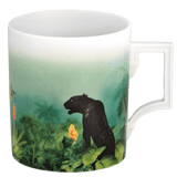 Henkelbecher Black Panther V 0,25 l, Porzellan, H 9 cm | Meissen Nova