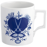 Henkelbecher, "Blue Passion" Blaues Herz, V 0,25l | The Meissen Mug Collection - Berlin