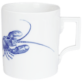 Henkelbecher, "Blue Treasures", Hummer, V 0,25 l | Meissen Mug Berlin