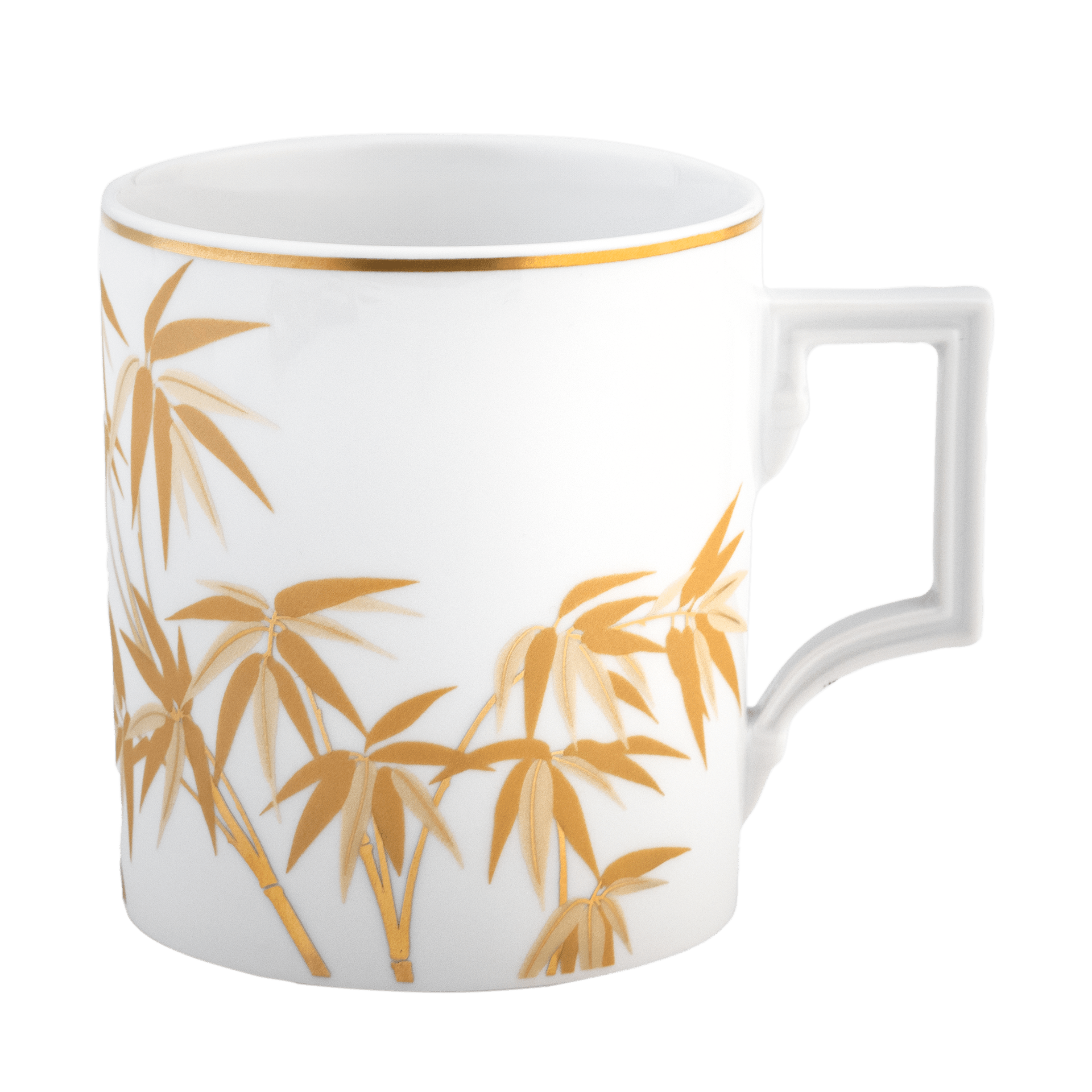 Henkelbecher Golden Bamboo H 9 cm | Meissen Berlin 79a948-55810 - Meissen Weimar