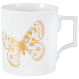 Henkelbecher, Goldschmetterling "Flying Wonders" , V 0,25 l | The Meissen Mug Collection - Berlin