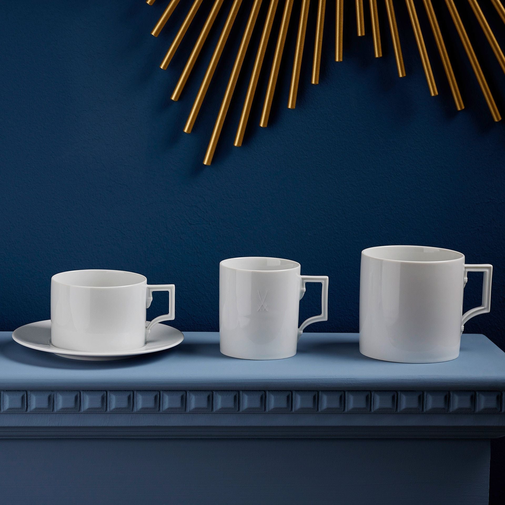 Henkelbecher, groß, Affe und Faultier, V 0,5 l | Meissen Big Mug Collection 79A933 - 55326 - Meissen Weimar