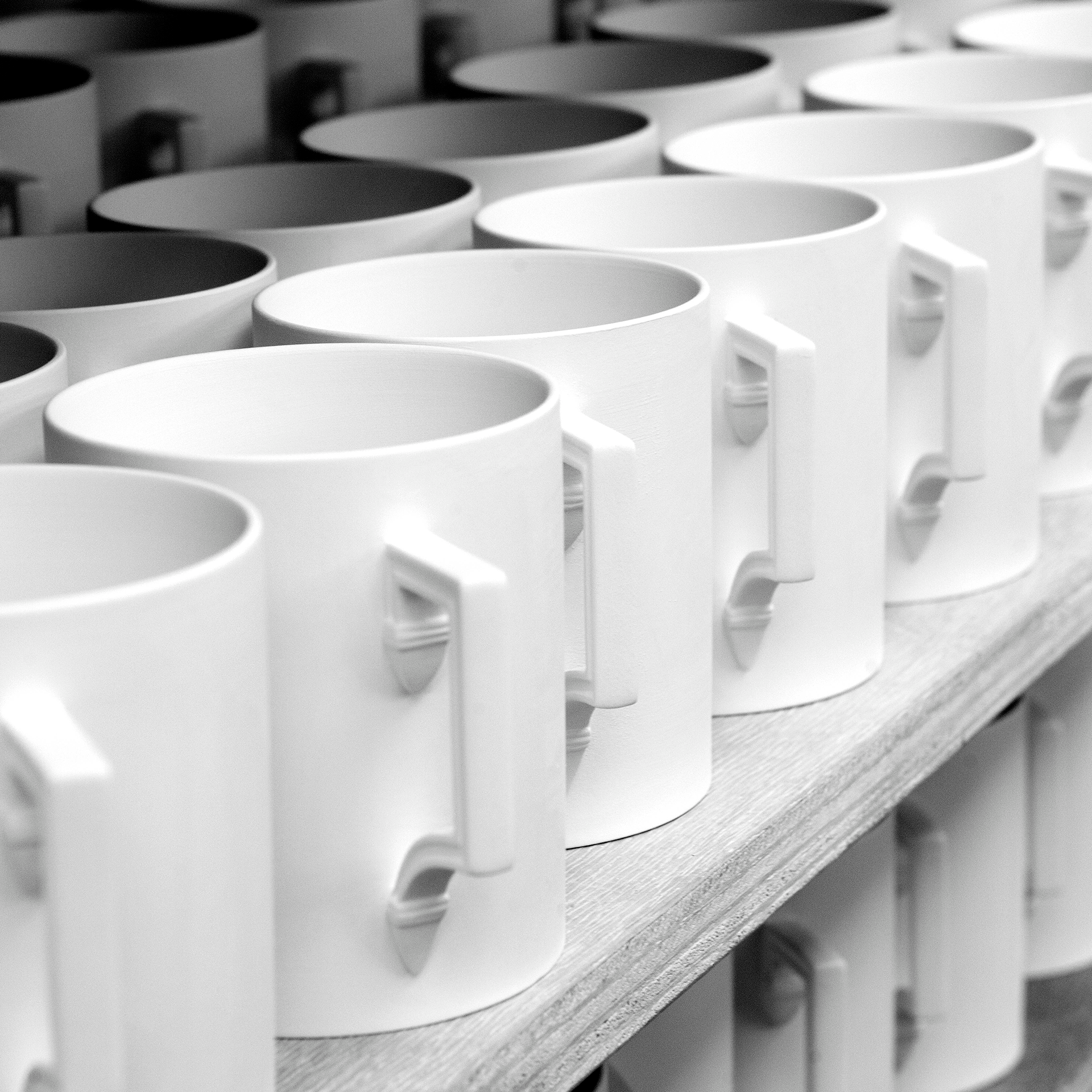 Henkelbecher, groß, Affe und Faultier, V 0,5 l | Meissen Big Mug Collection 79A933 - 55326 - Meissen Weimar