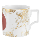 Henkelbecher, groß,"MEISSEN Christmas Peryton", V 0,5 l | Meissen Big Mug Collection