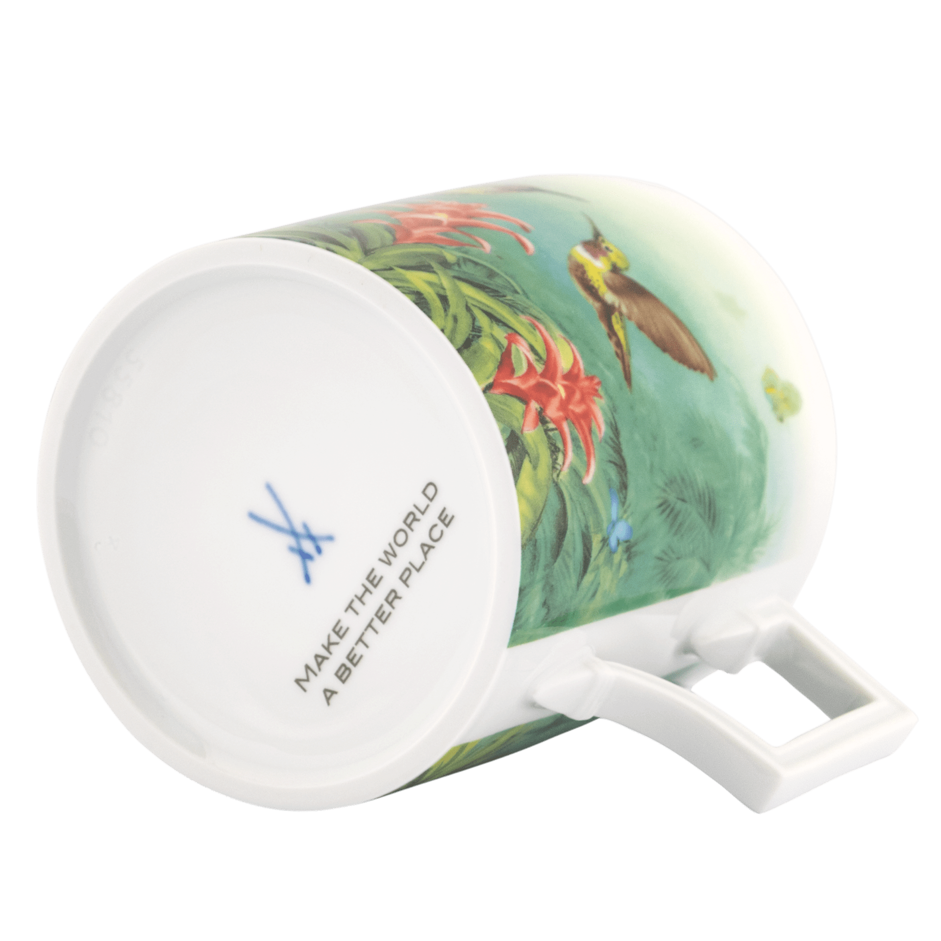 Henkelbecher Kolibris V 0,25 l, H 9 cm | Meissen Nova 79b304-55810 - Meissen Weimar