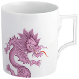 Henkelbecher, Malerei "Ming-Drache" purpur, V 0,25 l, | The Meissen Mug Collection - Berlin