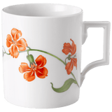 Henkelbecher, Malerei "Velvet Flower"" rot, V 0,25l | The Meissen Mug Collection - Berlin