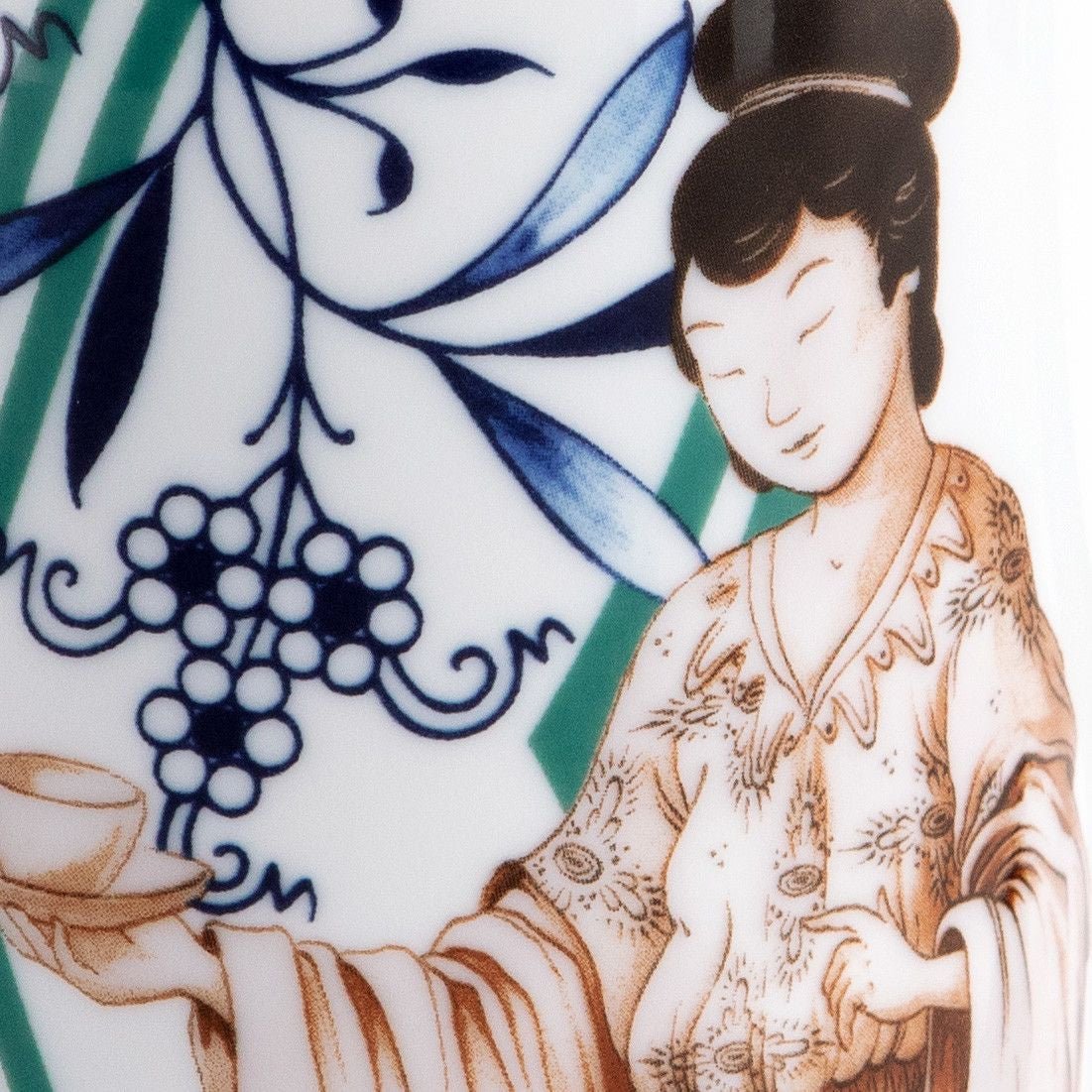 Henkelbecher, "Noble Chinese", V 0,25 l | Meissen No.41 Collage 79A554 - 36575 - Meissen Weimar