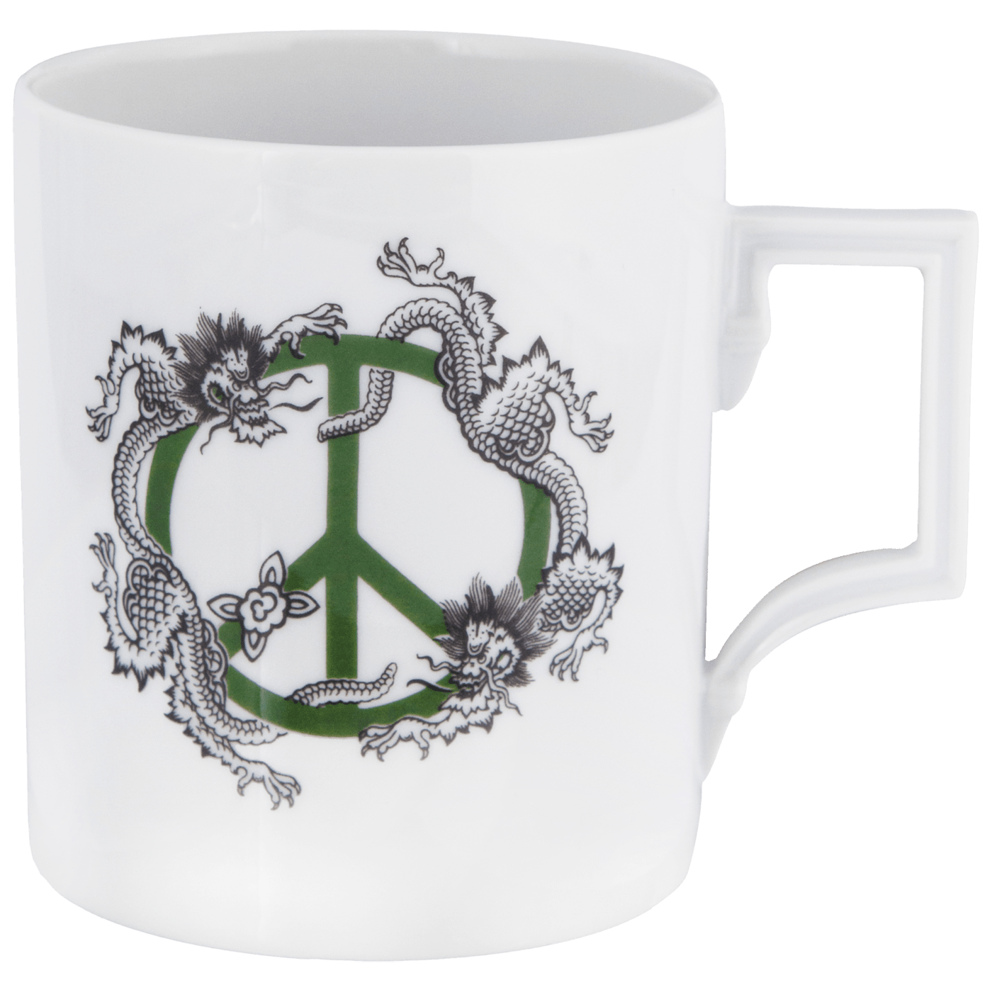 Henkelbecher, "Peace Olive Green", 0,25 l | The Meissen Mug Collection - Berlin 79A401 - 55810 - Meissen Weimar