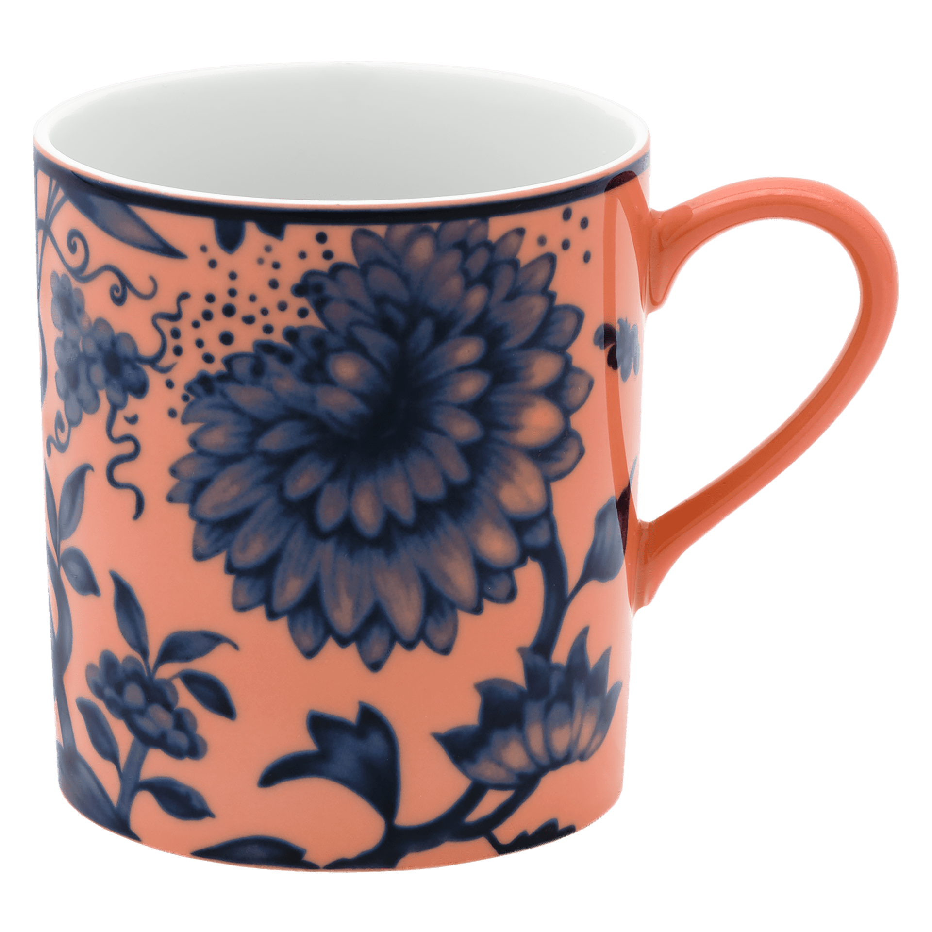 Henkelbecher Rot Ø 9 cm | Meissen No.41 Zwiebelmuster 79b510-36575 - Meissen Weimar