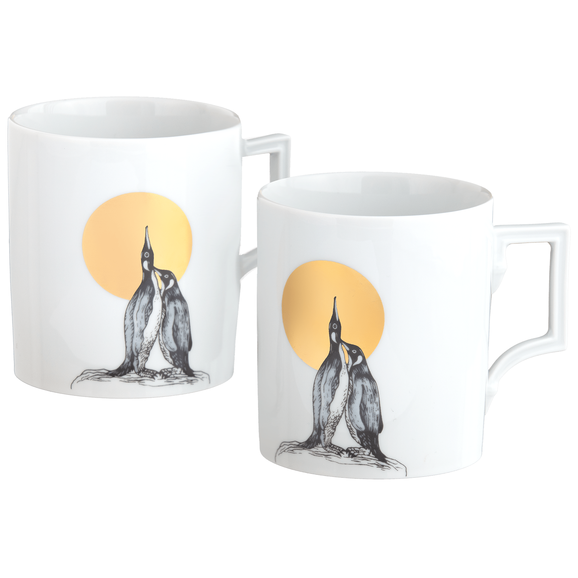 Henkelbecher - Set Cool Love, 2 - tlg., Ø 9 cm | Meissen Mug Berlin 79a414 - c5504 - Meissen Weimar