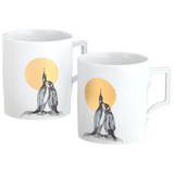 Henkelbecher-Set Cool Love, 2-tlg., Ø 9 cm | Meissen Mug Berlin