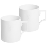 Henkelbecher-Set Weiß, 2-tlg. | Meissen Berlin