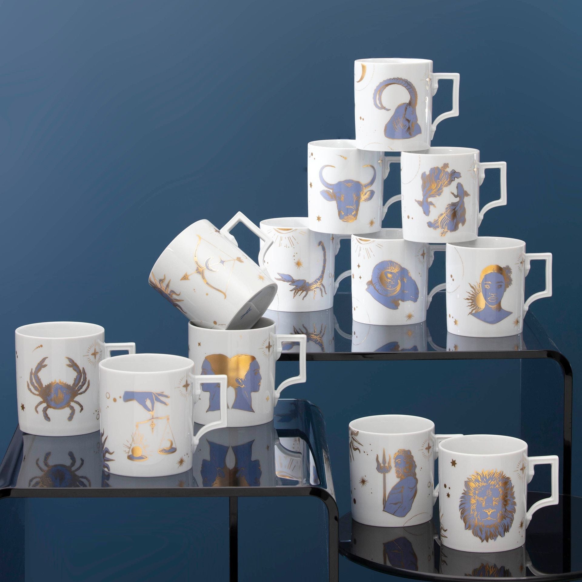 Henkelbecher, Steinbock, 0,25 l | Meissen Zodiac Mug Collection - Berlin 79A911 - 55810 - Meissen Weimar