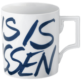 Henkelbecher, "This ist Meissen" in blau, V 0,25l | The Meissen Mug Collection - Berlin