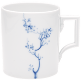 Henkelbecher, Unterglasurmalerei "Blue Orchid", Orchideenzweig, V 0,25l | The Meissen Mug Collection - Berlin