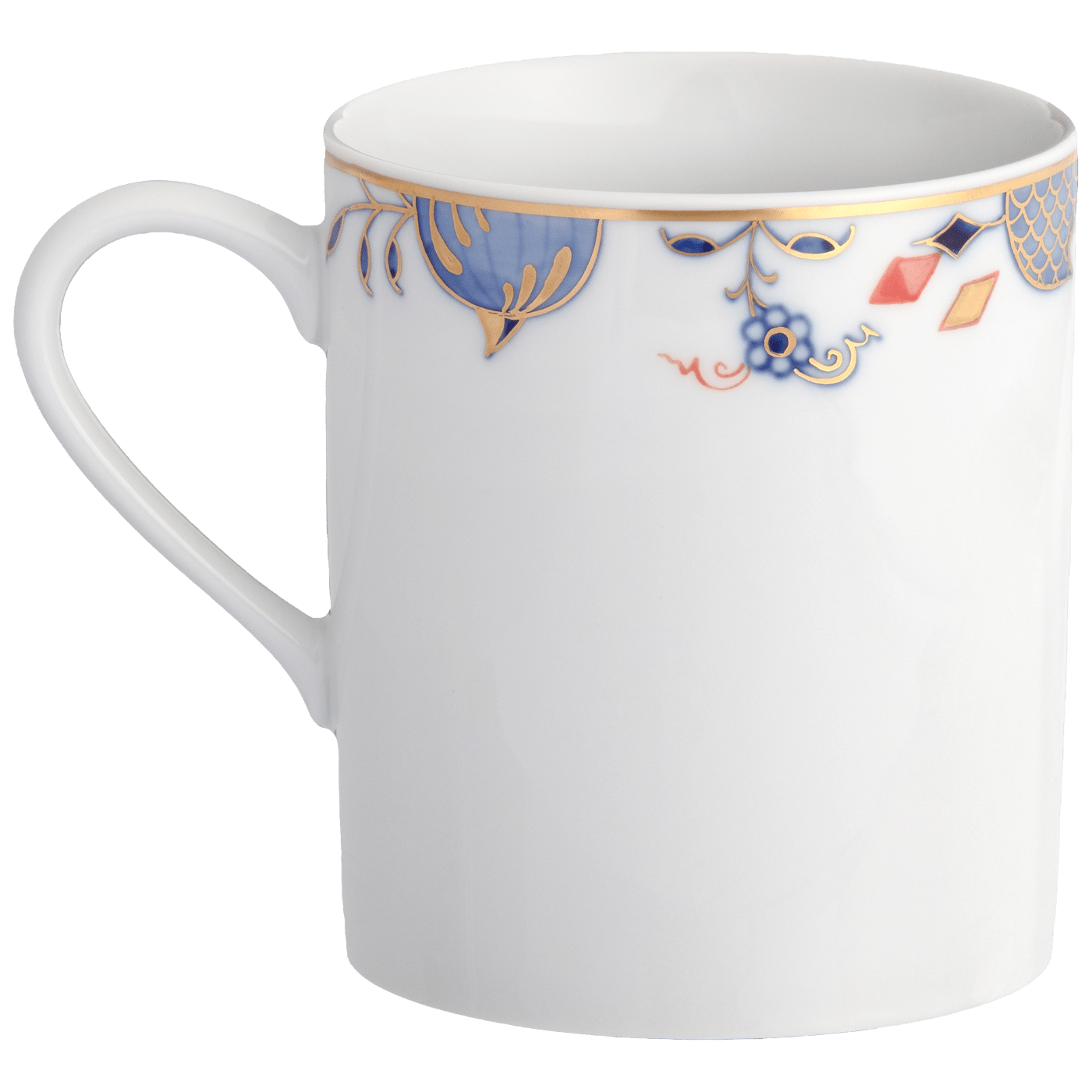 Henkelbecher, Zwiebelkante, V 0,25 l | Meissen No. 41 Noble Blue 802190 - 36575 - Meissen Weimar