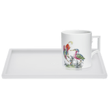 Homeoffice-Set Henkelbecher Fancy Birds & Platte MEISSEN® Cosmopolitan, L 37 x B 17 cm, 2-Teilig | Meissen Cosmopolitan