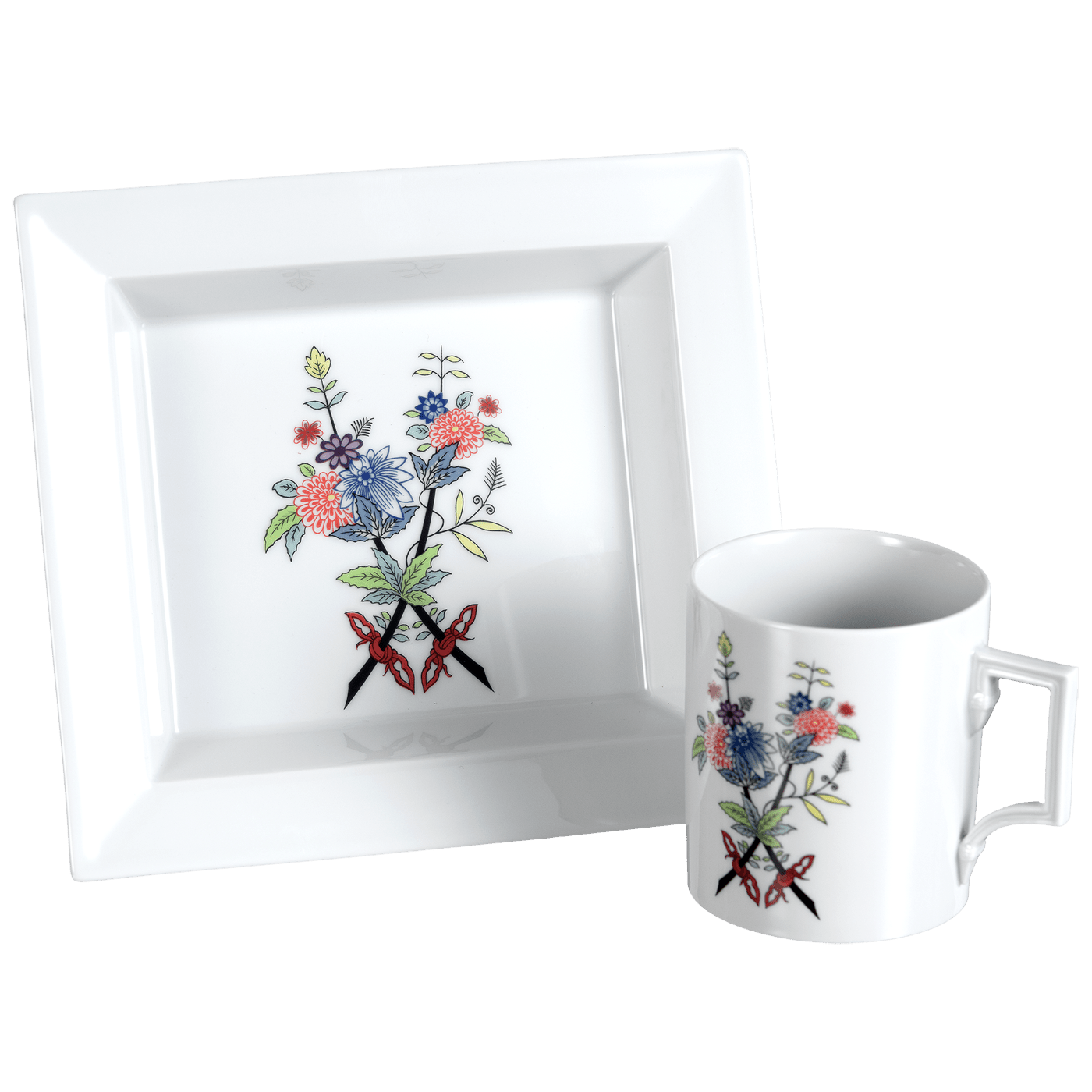 Homeoffice - Set Henkelbecher & Vide - Poche Swords Fantasy, 2 - teilig | The Meissen Vide - Poche - Collection 79a443 - c5554 - Meissen Weimar