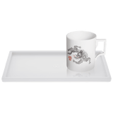 Homeoffice-Set, Ming-Drache, Platte L 31 cm, Henkelbecher 240 ml, 2-tlg. | Meissen Cosmopolitan