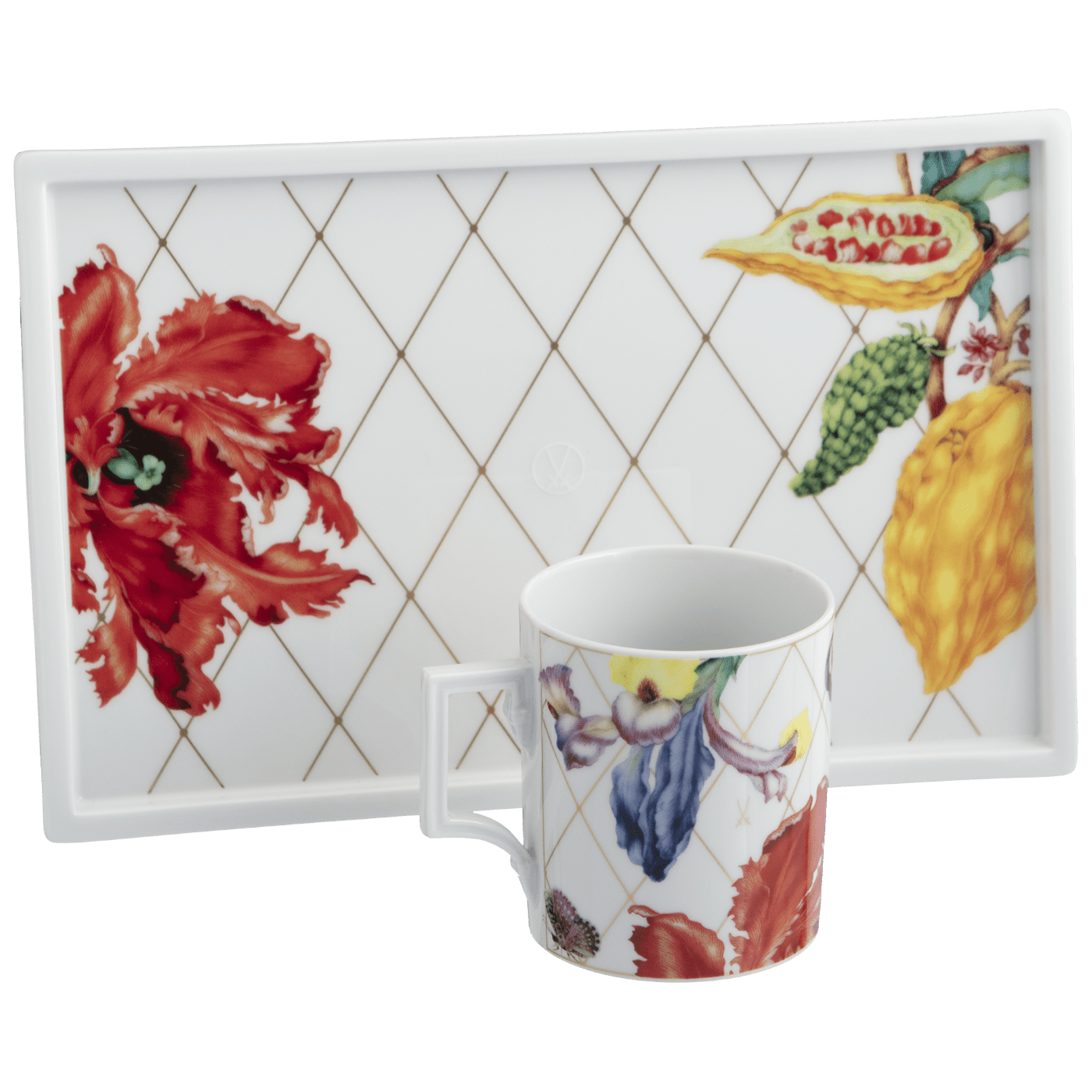 Homeoffice - Set, Sweet Exotics, 2 - Teilig | Meissen Atelier - Edition 79a883 - c5557 - Meissen Weimar