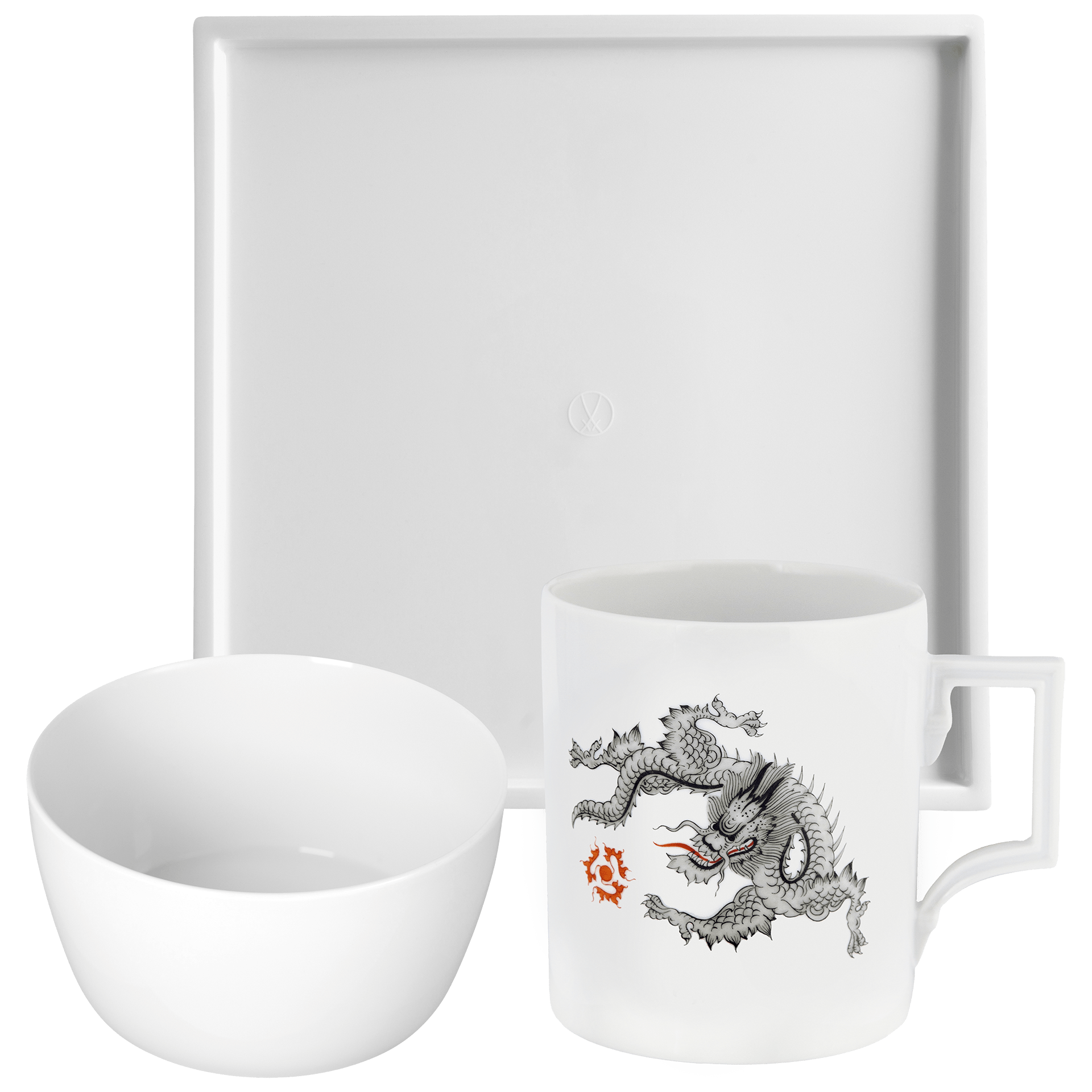 Homeoffice - Set, Weiß, 3 - teilig | Meissen Cosmopolitan 33a173 - c5547 - Meissen Weimar