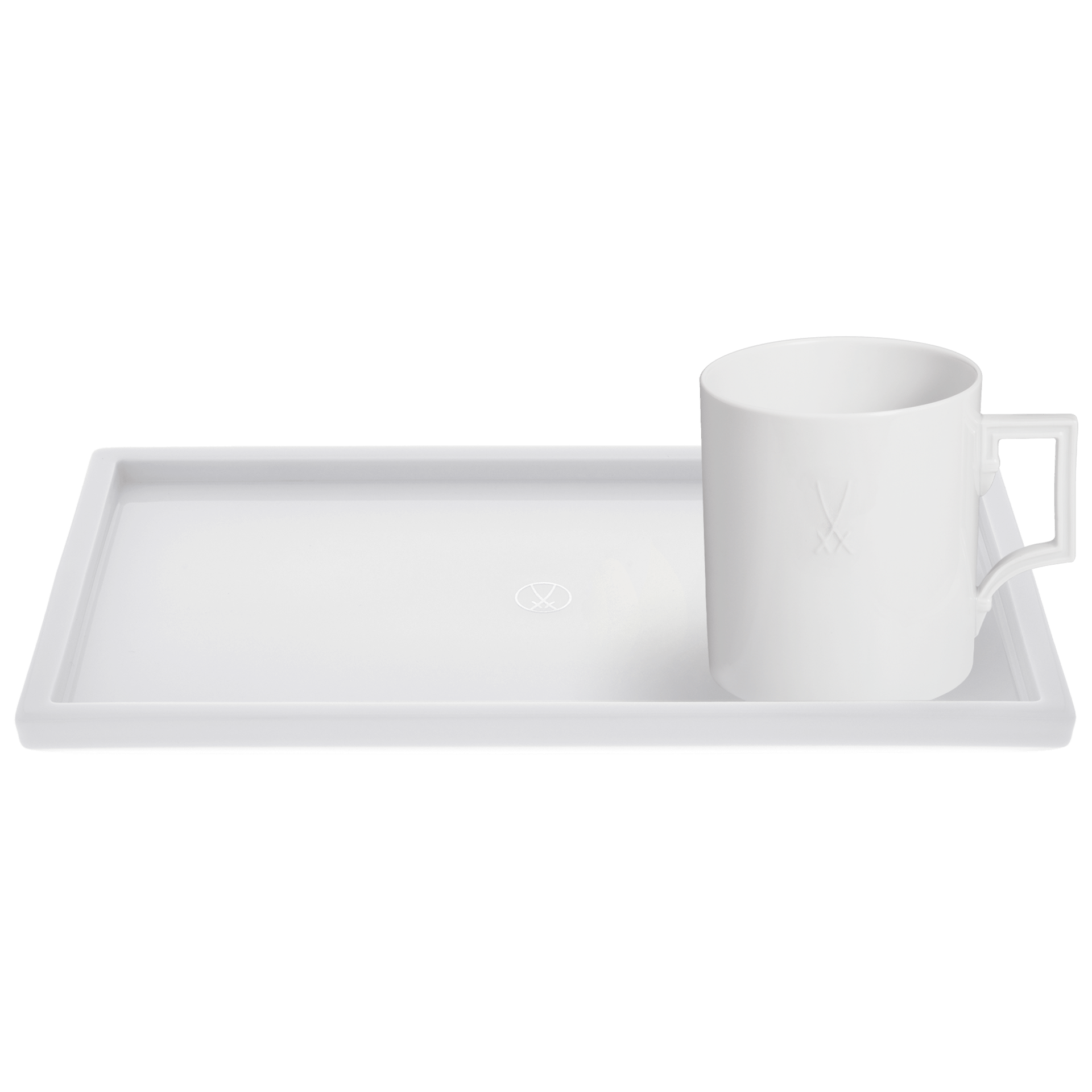 Homeoffice - Set, weiß, Platte L 30 cm, 2 - teilig | Meissen Cosmopolitan 000001 - c5542 - Meissen Weimar