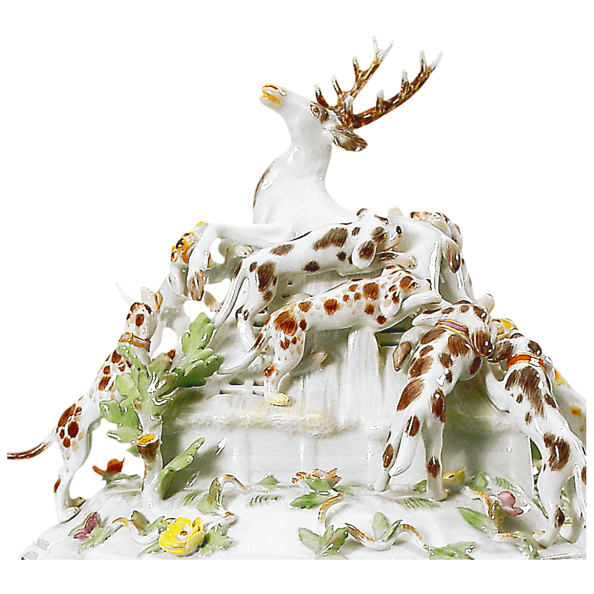 Jagdpokal Skulptur exklusiv H 37 cm | Meissen Exklusiv - Kollektion 900380 - 80543 - Meissen Weimar