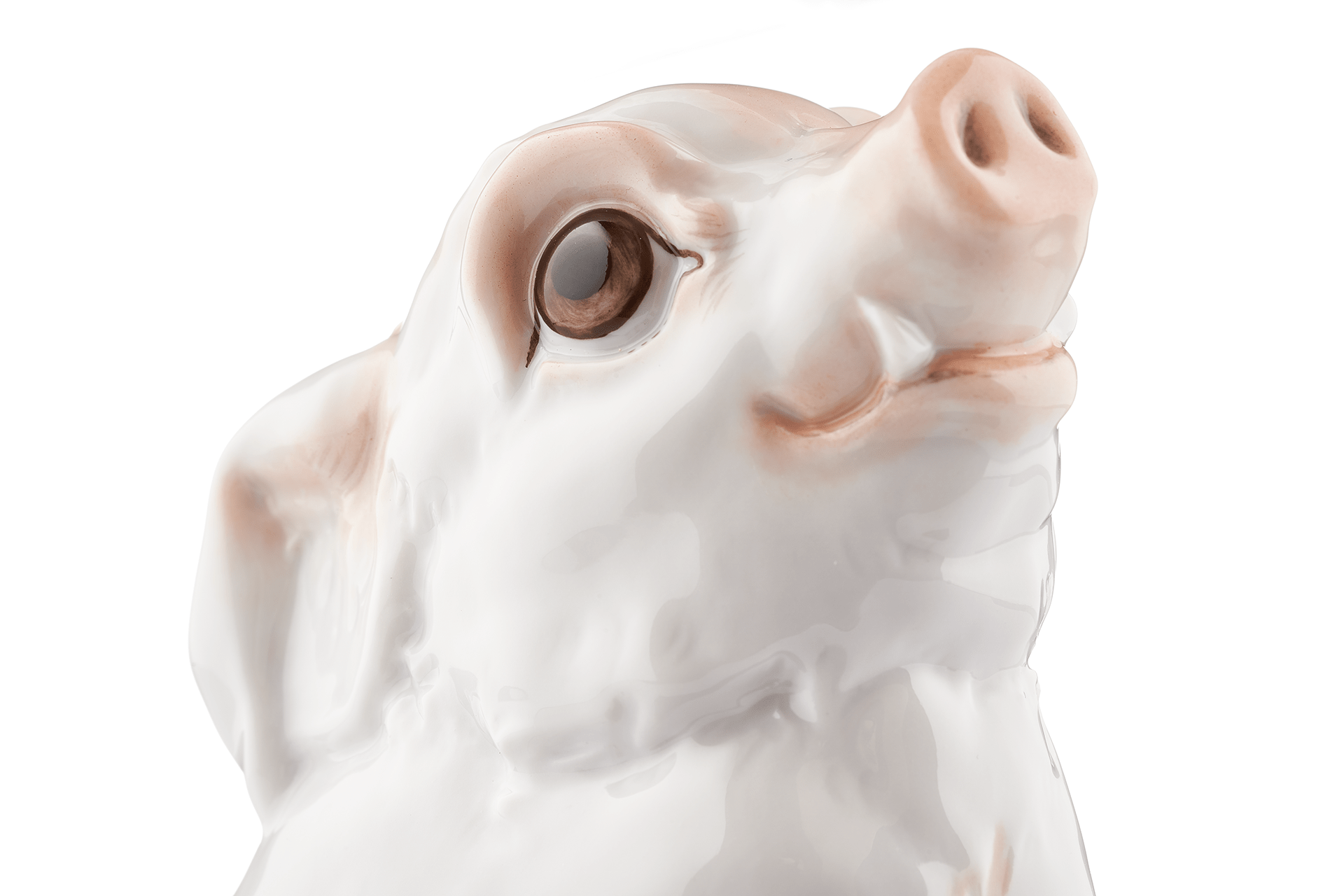 Jahresfigur Schwein, Bunt staffiert, H 11,5 cm | Meissen Figuren chinesisches Jahrestier 900600 - 83626 - Meissen Weimar