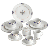 Kaffee-Set Noble Blue 14-teilig | Meissen No. 41 Noble Blue
