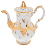 Kaffeekanne Goldbronze 28,5 cm, 1,5 l | Meissen B-Form