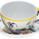 Kaffeetasse, "Abstrakte Formelemente" Motiv 1, V 0,25 l | Meissen X Wassily Kandinsky
