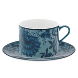 Kaffeetasse petrol Ø 14,5 cm | Meissen No. 41 Noble Blue